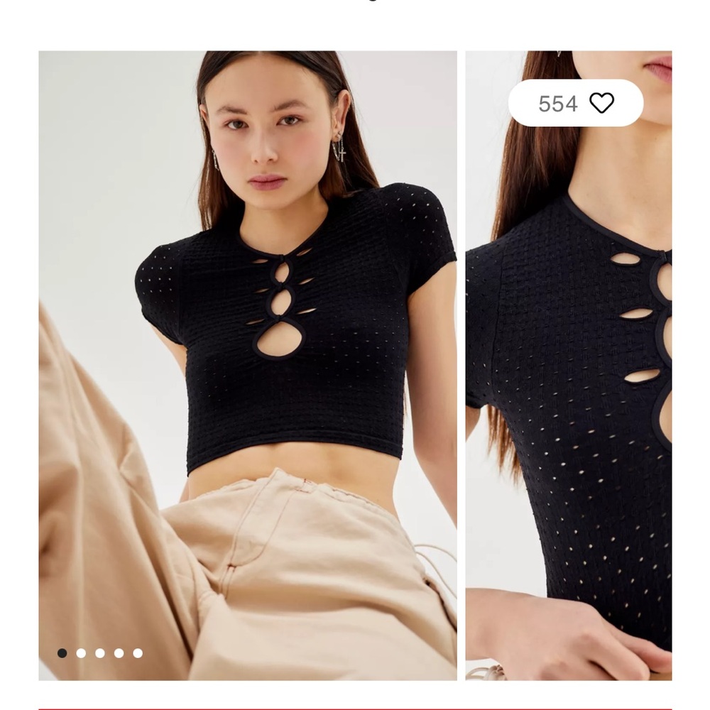 Urban Outfitters Out From Under The Valley Cropped Top